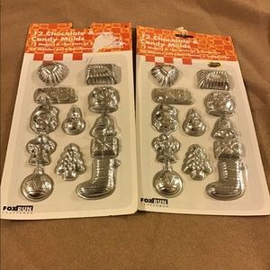 VINTAGE CHOCOLATE & CANDY MOLDS NIP XMAS 2 AVAIL